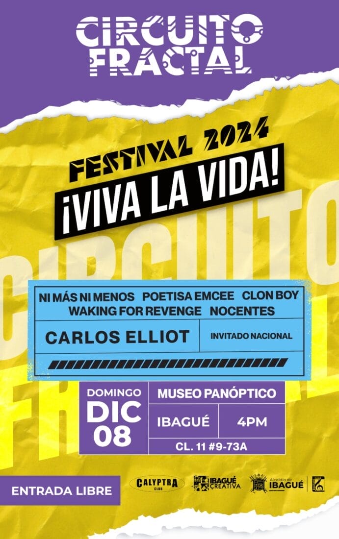 ¡Circuito Fractal! y su evento en el Panóptico de Ibagué.