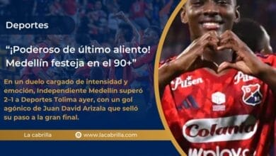 “¡Poderoso de último aliento! Medellín festeja en el 90+”