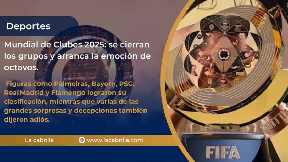 Mundial de Clubes 2025: se cierran los grupos y arranca la emoción de octavos.
