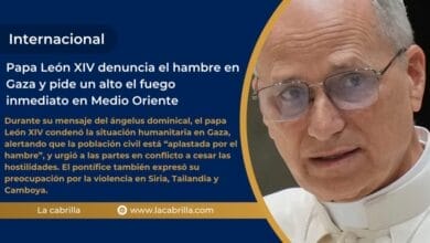 Papa León XIV denuncia el hambre en Gaza y pide un alto el fuego inmediato en Medio Oriente