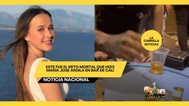 Este fue el reto mortal que hizo María José Ardila en bar de Cali