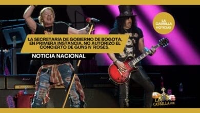 La Secretaría de Gobierno de Bogotá, en primera instancia, no autorizó el concierto de Guns N´ Roses.