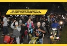 Sin contratiempos durante la caravana de Halloween en Ibagué
