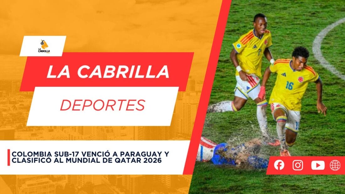 Colombia Sub-17 venció a Paraguay y clasificó al Mundial de Qatar 2026