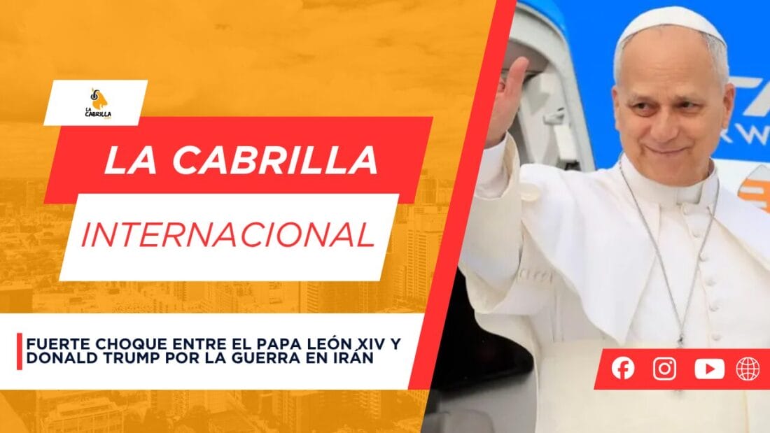 Fuerte choque entre el papa León XIV y Donald Trump por la guerra en Irán