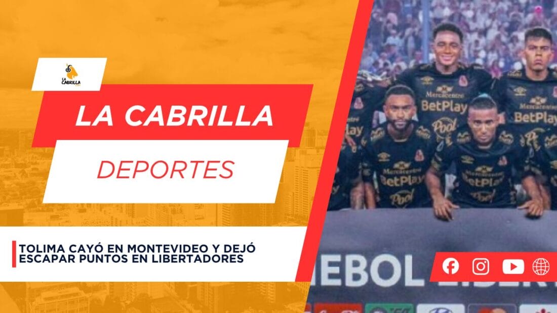 Tolima cayó en Montevideo y dejó escapar puntos en Libertadores