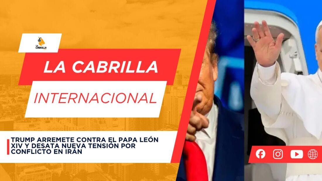 Trump arremete contra el papa León XIV y desata nueva tensión por conflicto en Irán