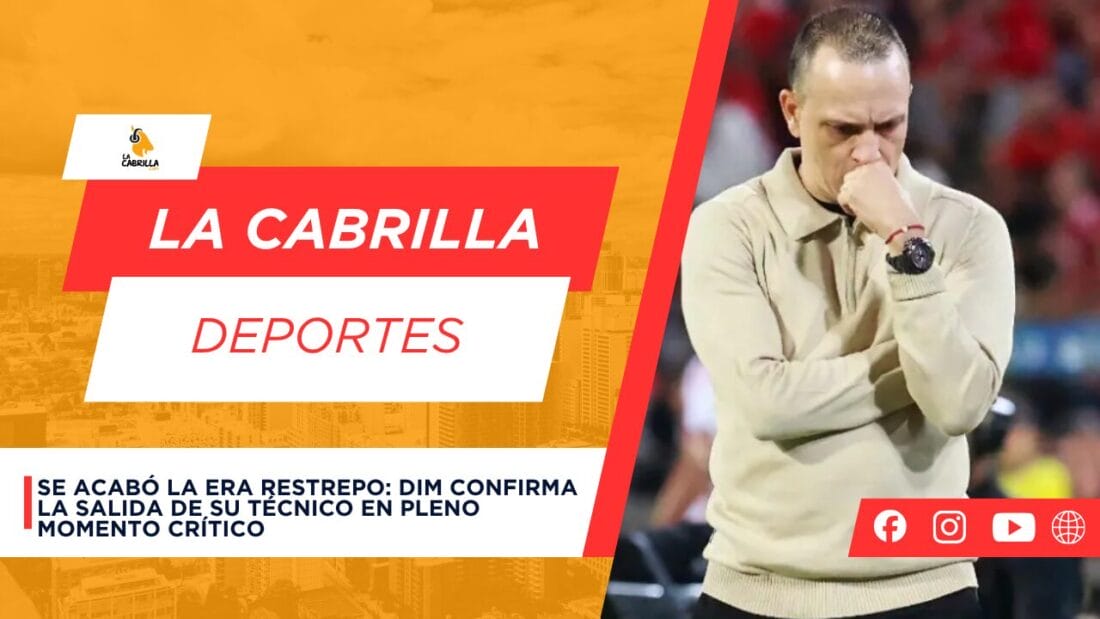 Se acabó la era Restrepo: DIM confirma la salida de su técnico en pleno momento crítico