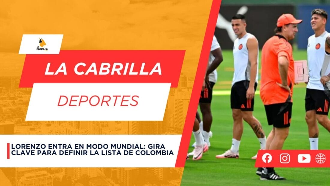 Lorenzo entra en modo Mundial: gira clave para definir la lista de Colombia