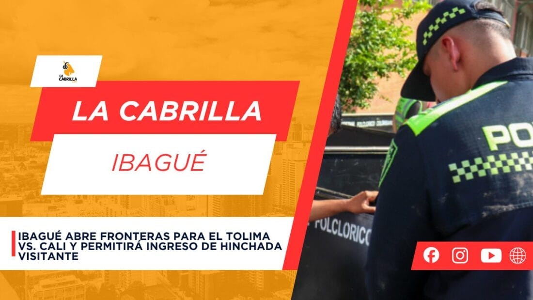 Ibagué abre fronteras para el Tolima vs. Cali y permitirá ingreso de hinchada visitante