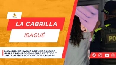 Alcaldía de Ibagué atiende caso de mujer tras procedimiento estético y lanza alerta por centros ilegales